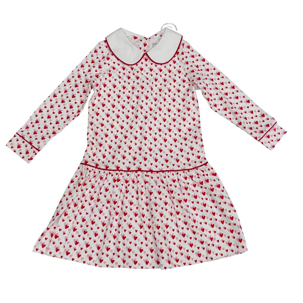 NWT Lila and Hayes Size 7 Lillian Dress in Heart to Heart